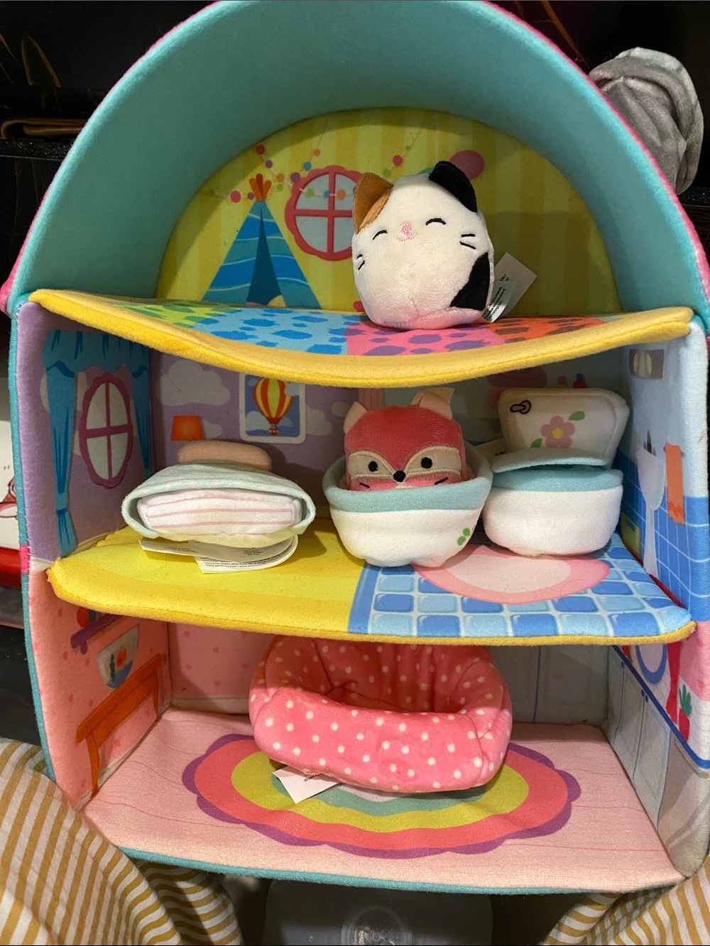 Squishmallow Plush Soft Dollhouse Playset - Multicolor - Picture 1 of 2